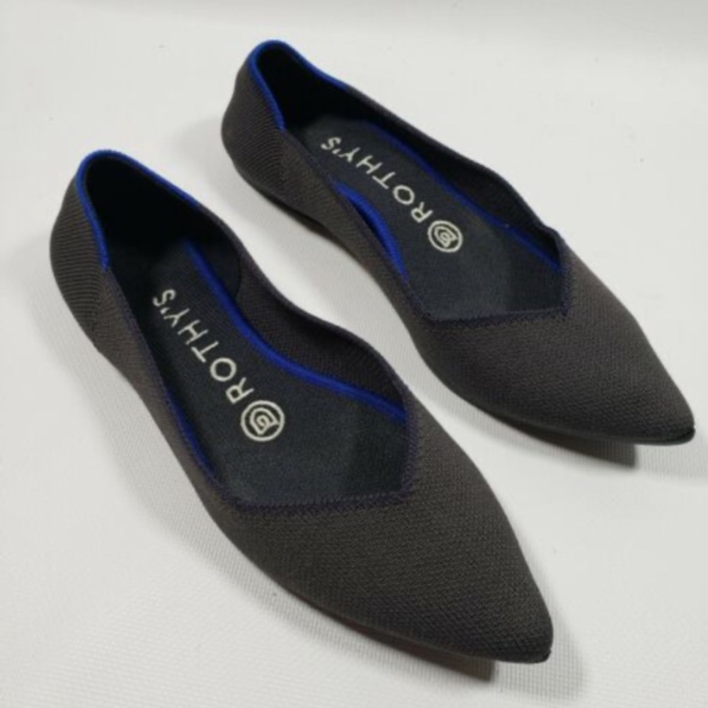 ROTHY’S POINTY TOE BALLET FLATS